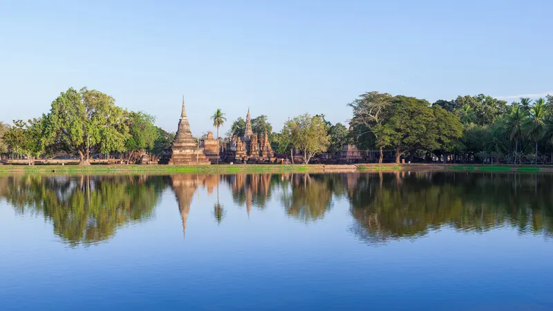Wat Mahathat w Sukhothai