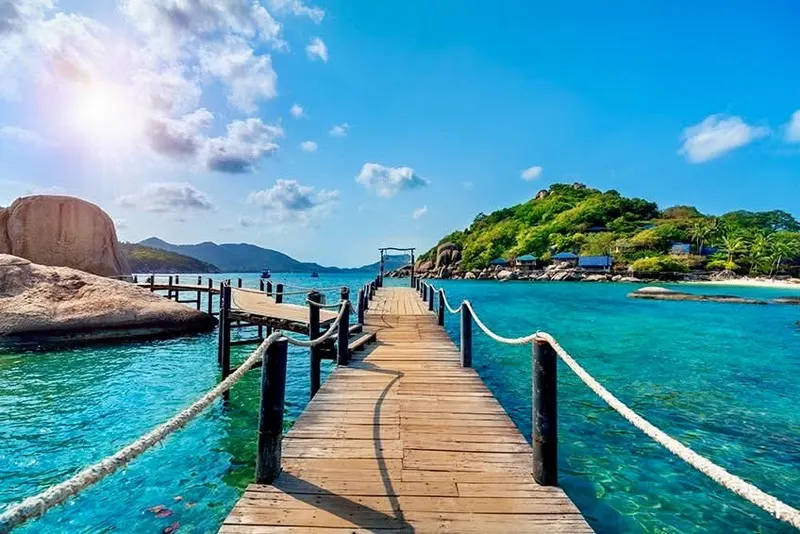 Koh Nangyuan i Koh Tao Katamaran