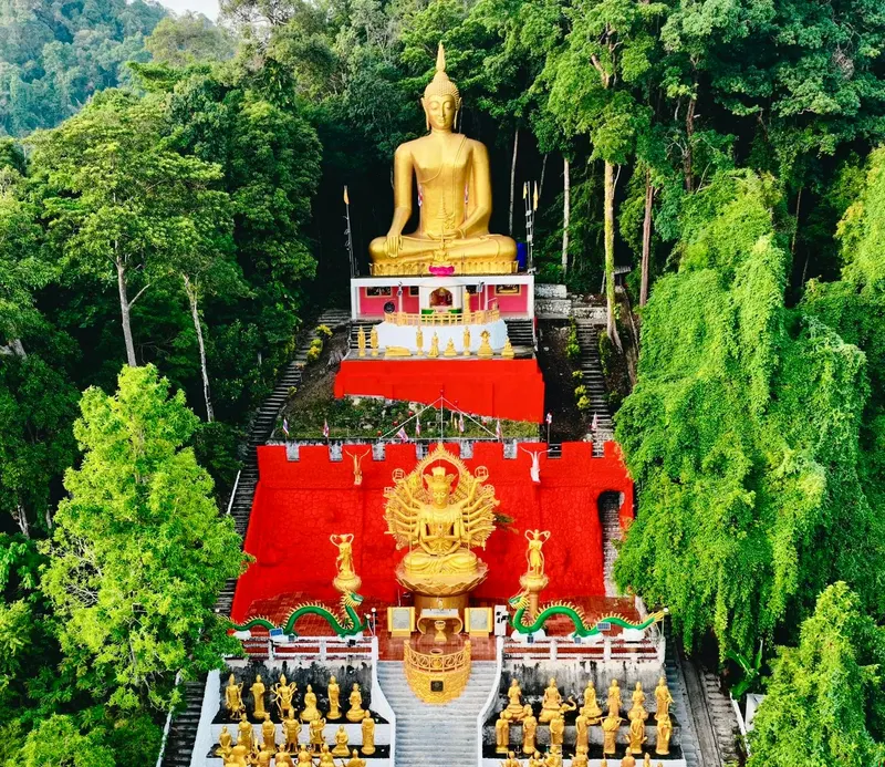 Serce Krabi Wieś Tajska na wyspie — Tajlandia