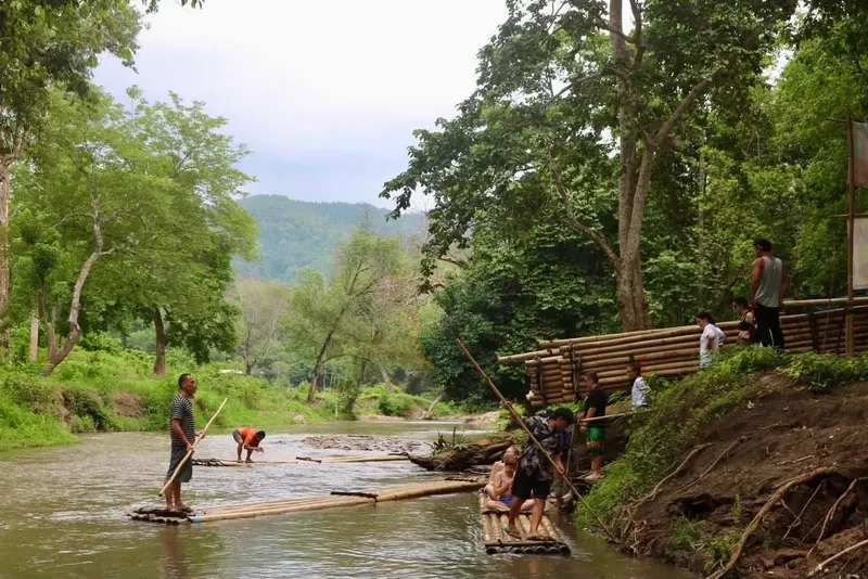 Wodospady Opieka nad Słoniami Rafting i Wioska Karen