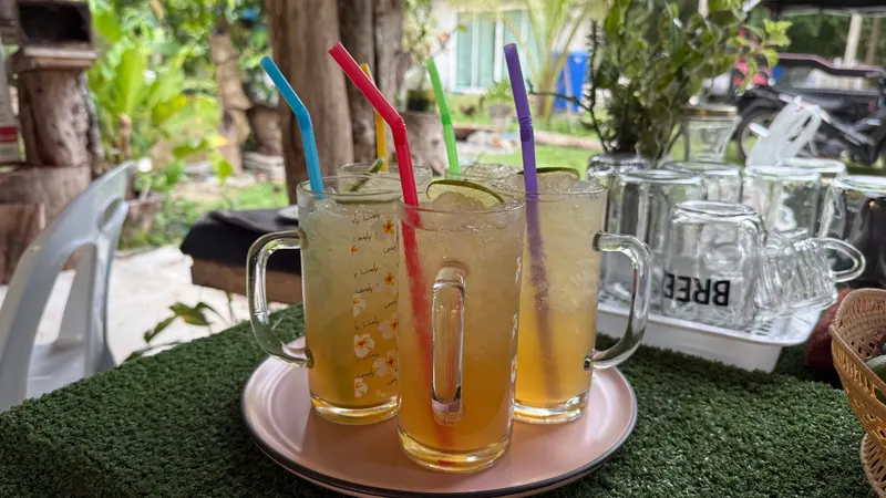 Serce Krabi Wieś Tajska na wyspie