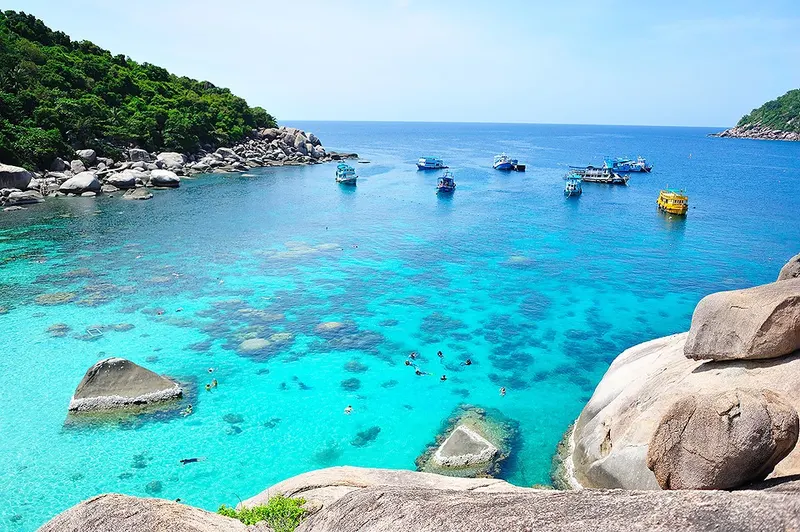 Koh Nangyuan i Koh Tao — Tajlandia