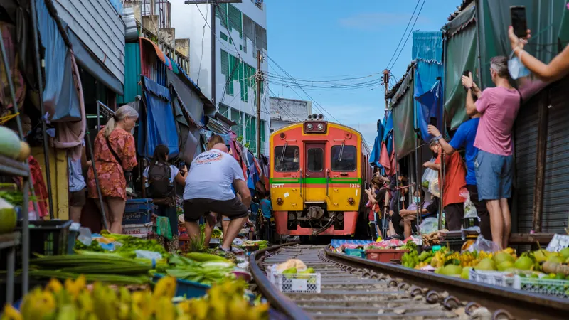 Market na Torach — Tajlandia