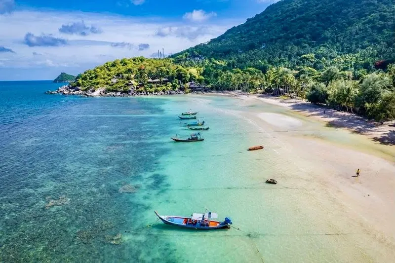 Koh Nangyuan i Koh Tao Katamaran