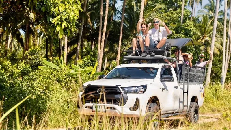 Koh Samui Zwiedzanie i Dżungli