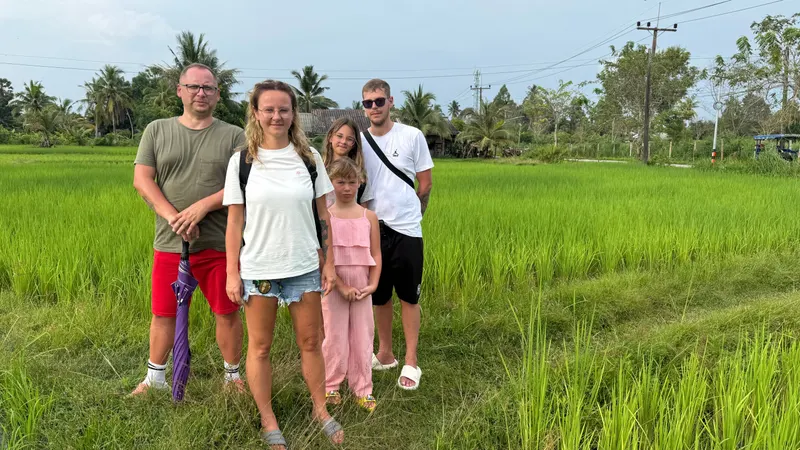 Serce Krabi Wieś Tajska na wyspie