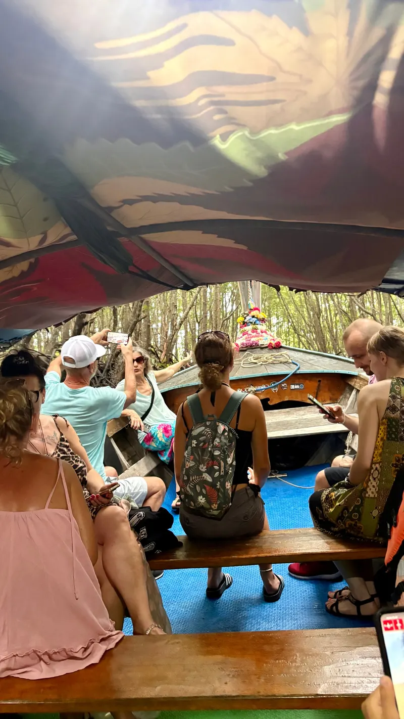Serce Krabi Wieś Tajska na wyspie — Tajlandia
