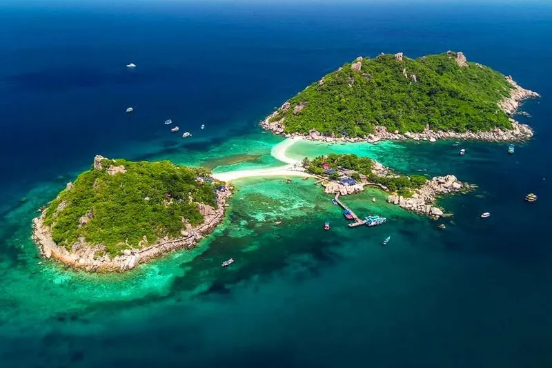 Koh Nangyuan i Koh Tao Katamaran