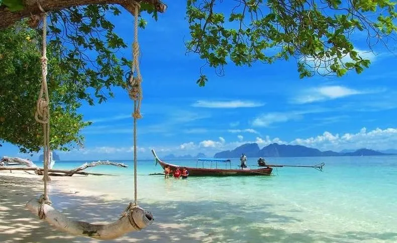 4 Wyspy Morze Trang — Tajlandia