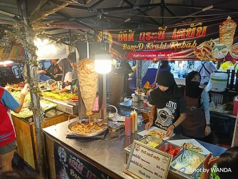 Serce Krabi Wieś Tajska na wyspie — Tajlandia