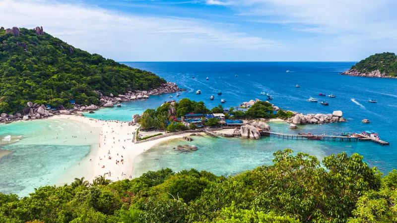 Koh Nangyuan i Koh Tao
