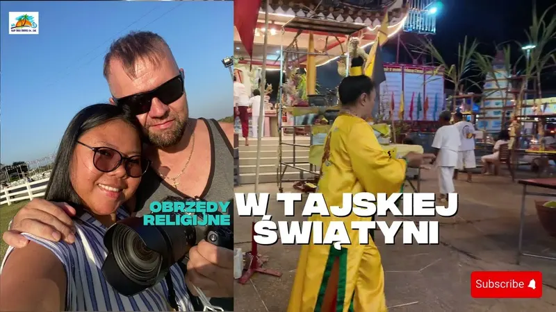 Tajlandia Krabi Obrzędy w Tajskiej Świątynia